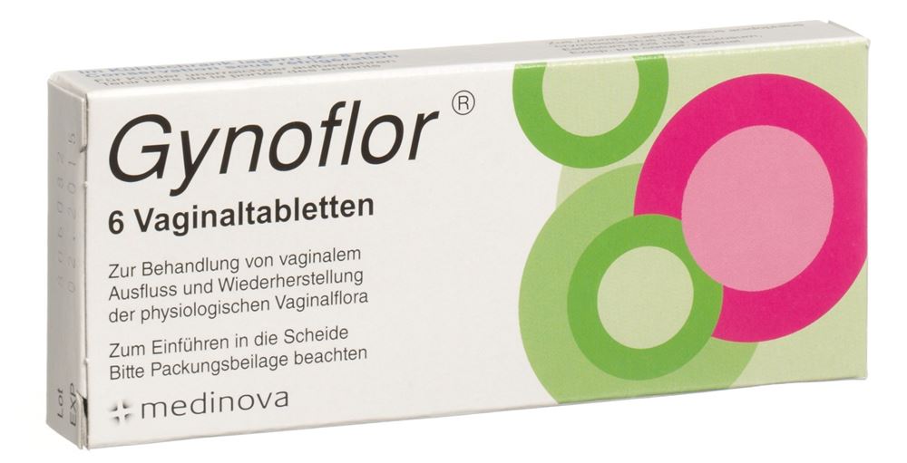 GYNOFLOR cpr vag 6 pce