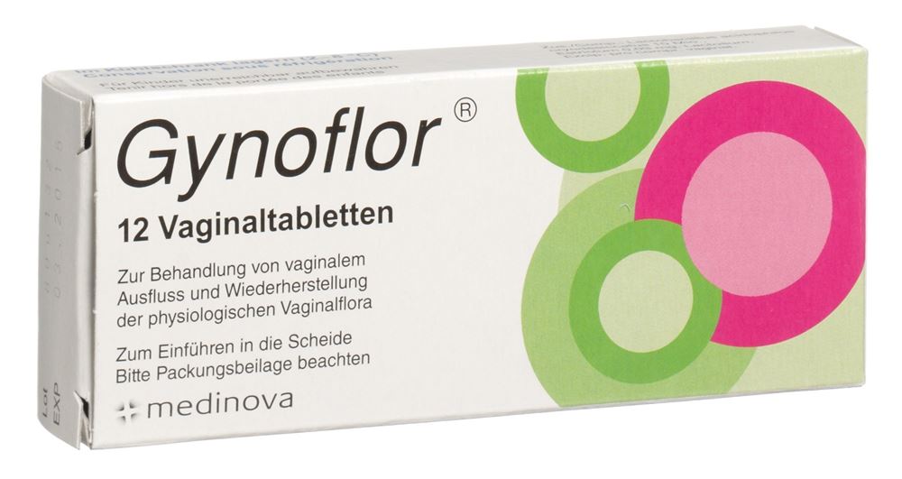 GYNOFLOR cpr vag 12 pce