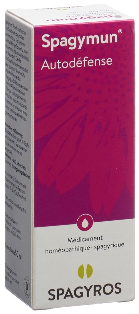 SPAGYMUN autodéfense gouttes fl 50 ml