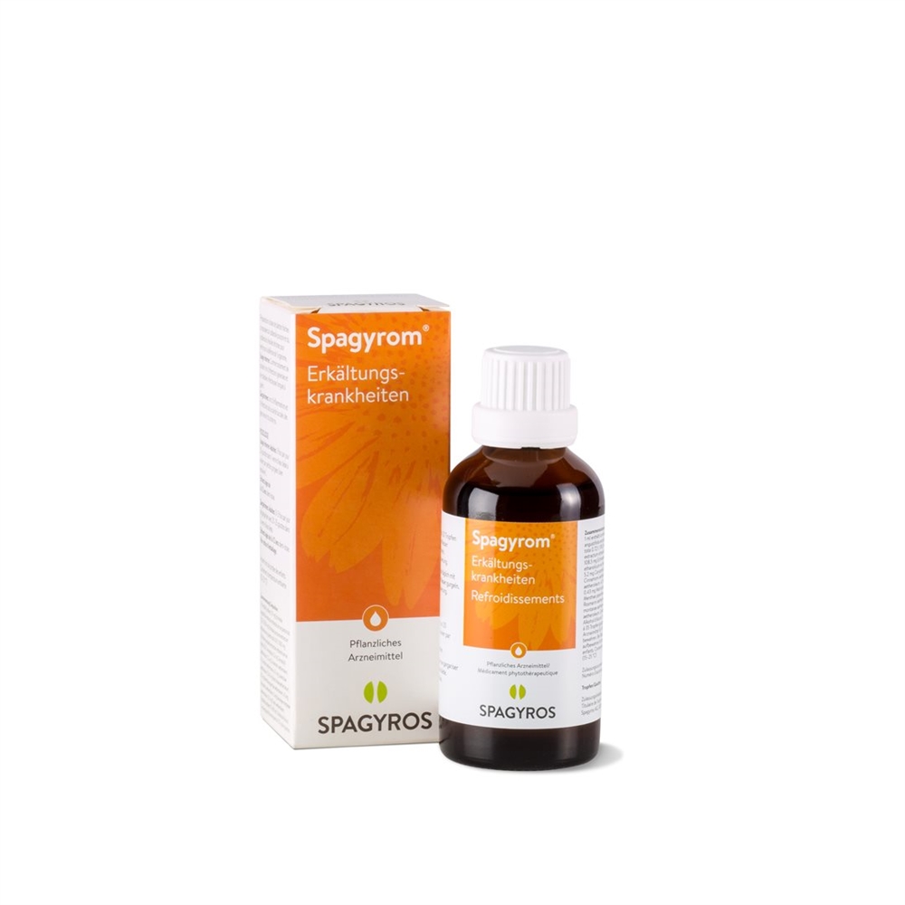 SPAGYROM Refroidissements gouttes fl 50 ml
