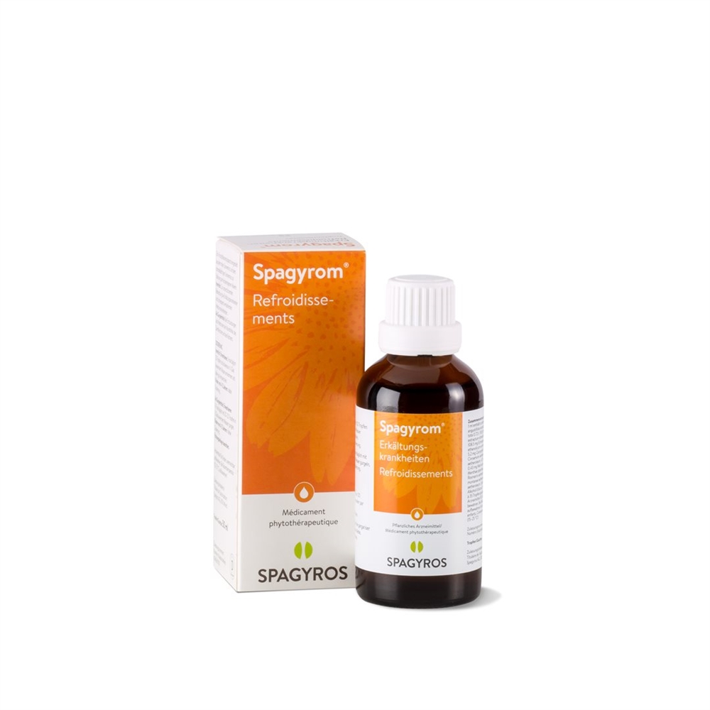 SPAGYROM Refroidissements gouttes fl 50 ml