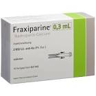 FRAXIPARINE 0.3 ml sol inj 10 ser pré 0.3 ml