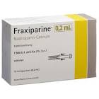 FRAXIPARINE 0.2 ml sol inj 10 ser pré 0.2 ml