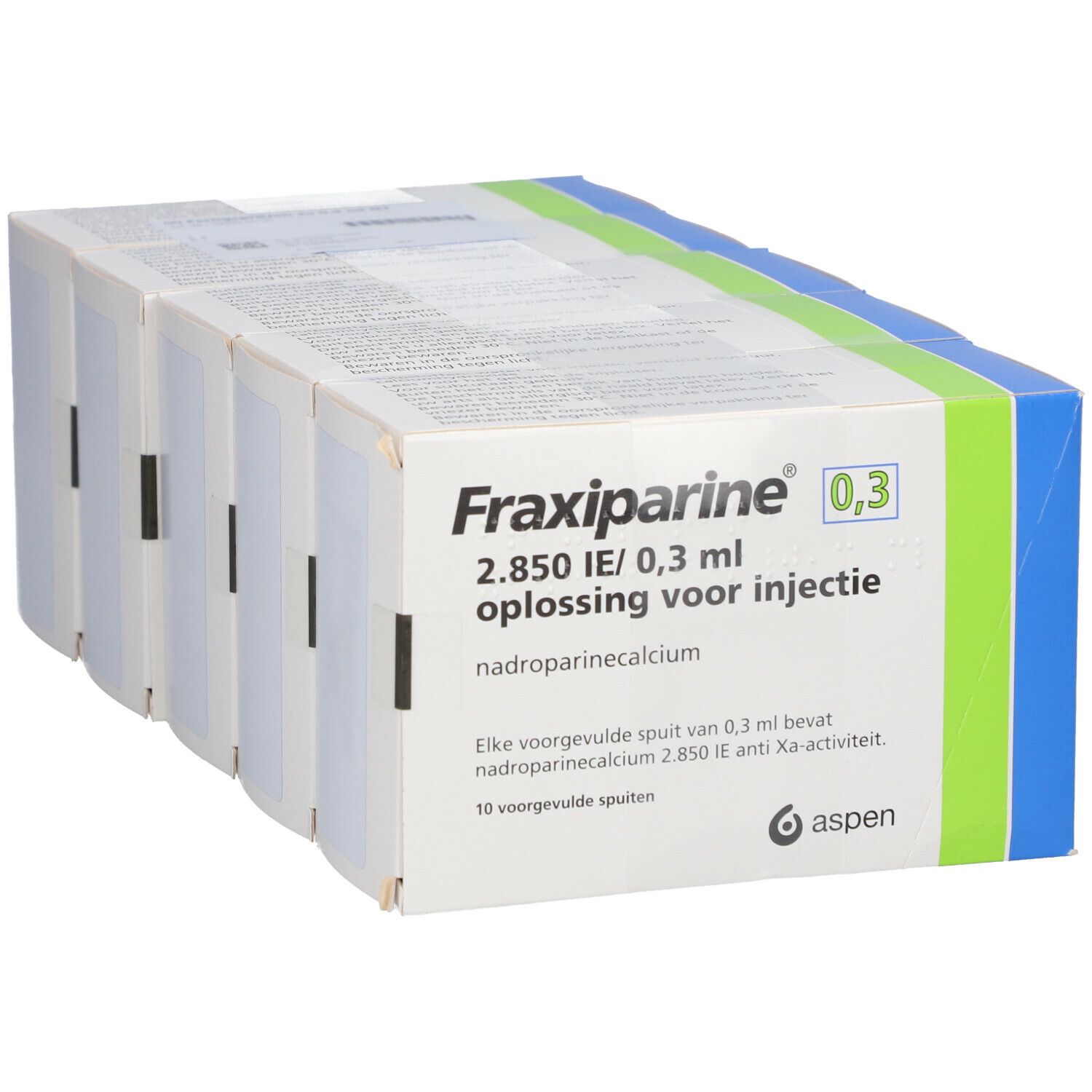 FRAXIPARINE 0.3 ml sol inj 2 ser pré 0.3 ml