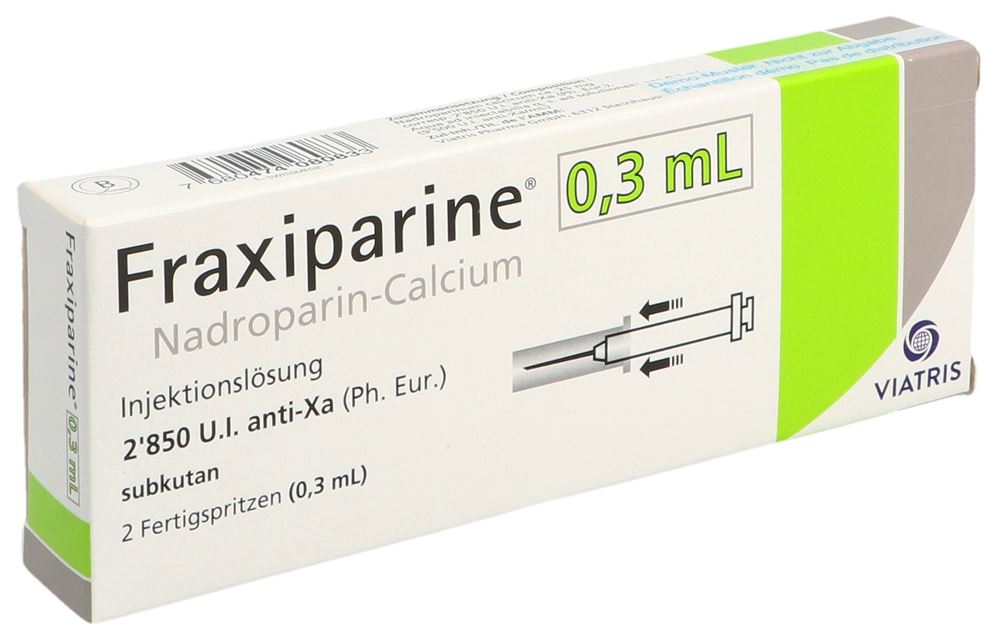 Fraxiparine 0,3 mL, Injektionslösung
