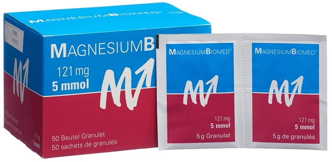 MAGNESIUM BIOMED gran sach 50 pce