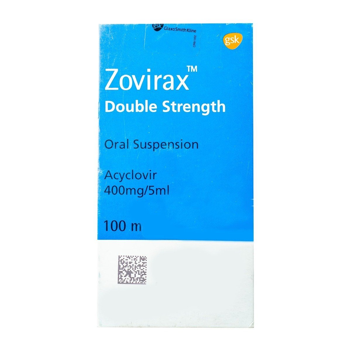 ZOVIRAX susp 400 mg/5ml fl 100 ml