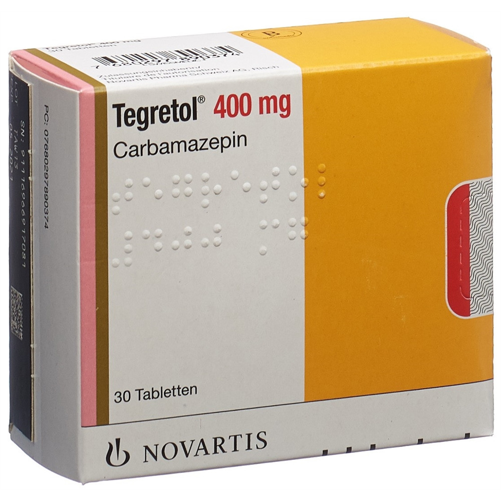 TEGRETOL CR cpr ret 400 mg 30 pce