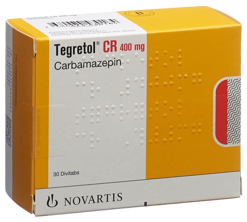 TEGRETOL CR cpr ret 400 mg 30 pce