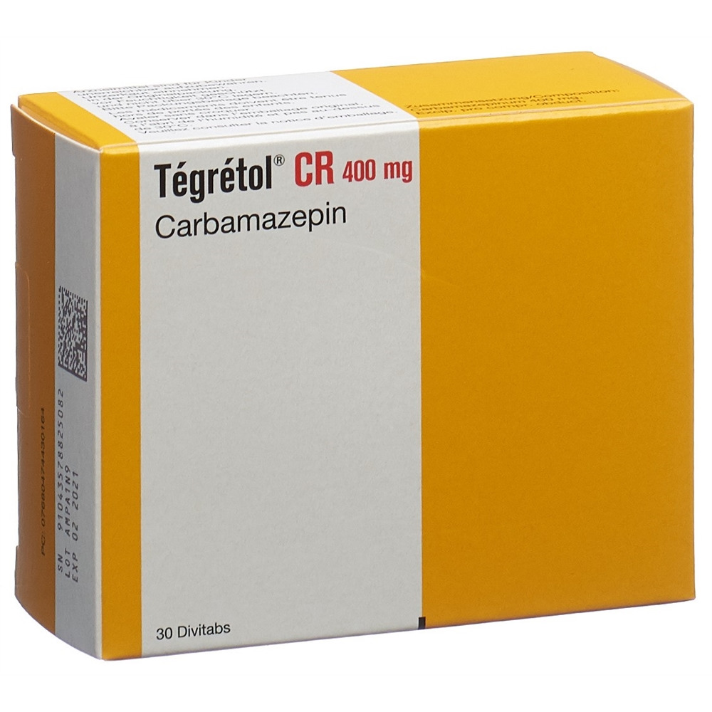 TEGRETOL CR cpr ret 400 mg 30 pce