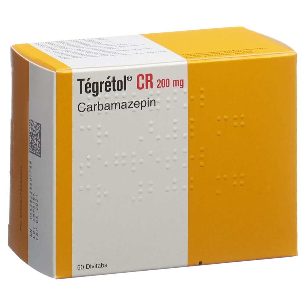 TEGRETOL CR cpr ret 200 mg 50 pce