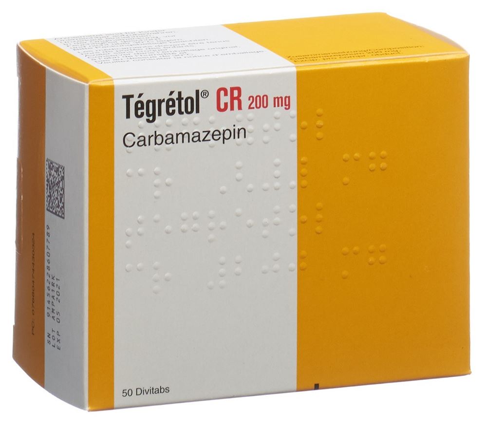 TEGRETOL CR cpr ret 200 mg 50 pce