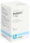 SEDAZIN cpr 1 mg bte 20 pce