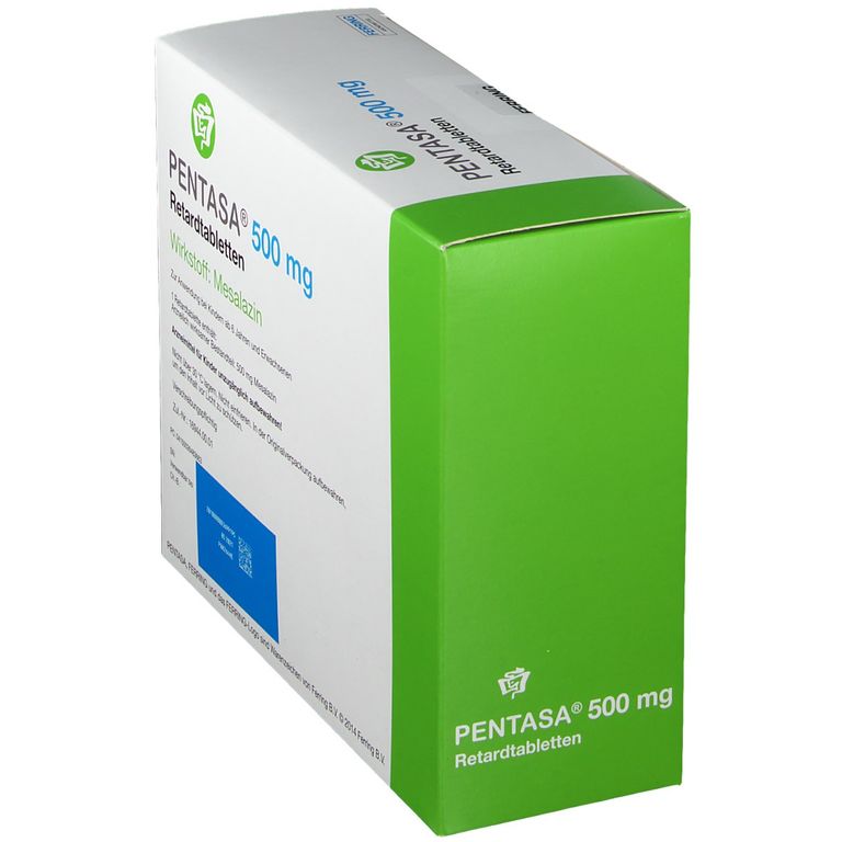 PENTASA cpr dépôt 500 mg 300 pce