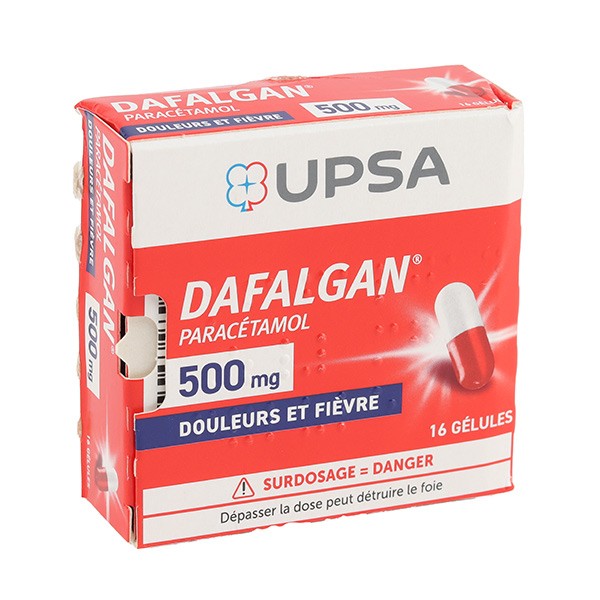 DAFALGAN cpr eff 500 mg 40 pce