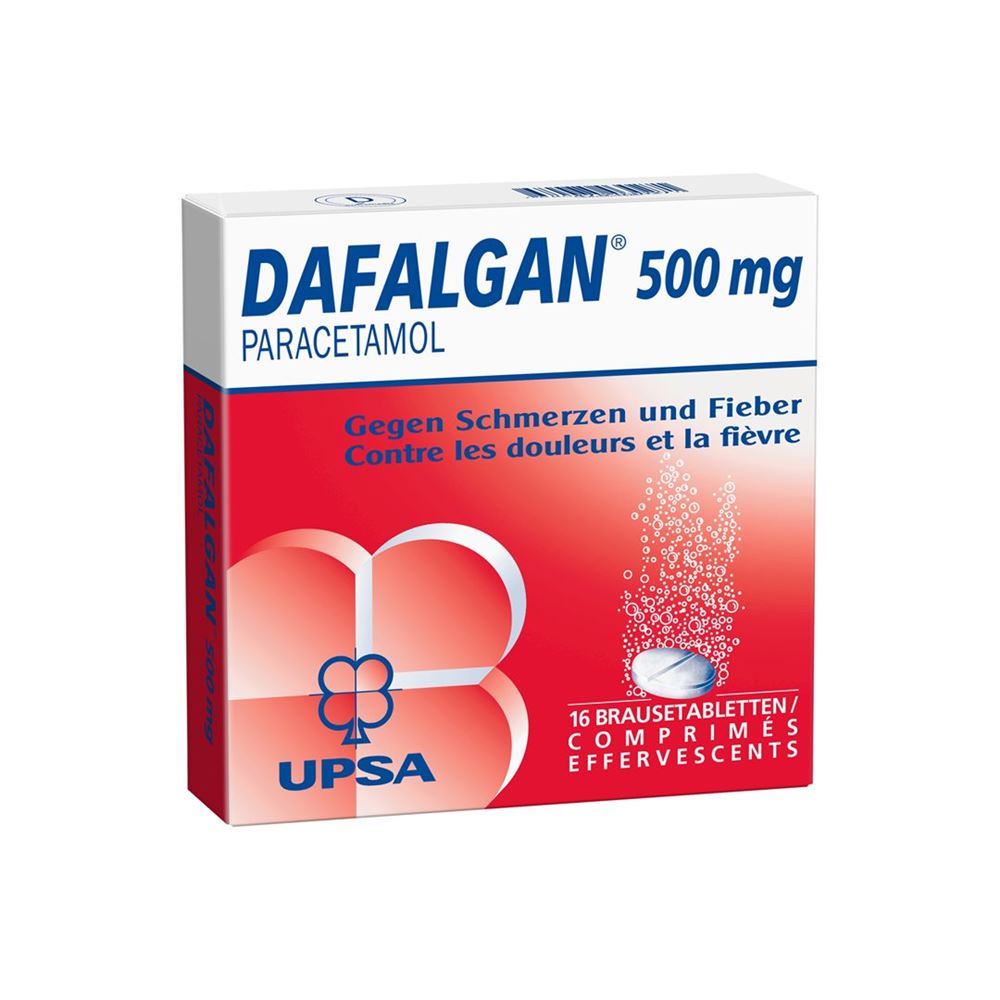 DAFALGAN cpr eff 500 mg 16 pce