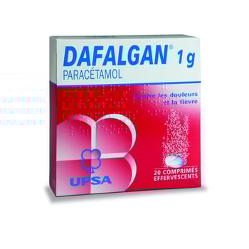 DAFALGAN cpr eff 1 g 20 pce