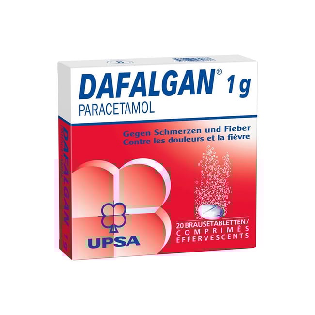 DAFALGAN cpr eff 1 g 20 pce
