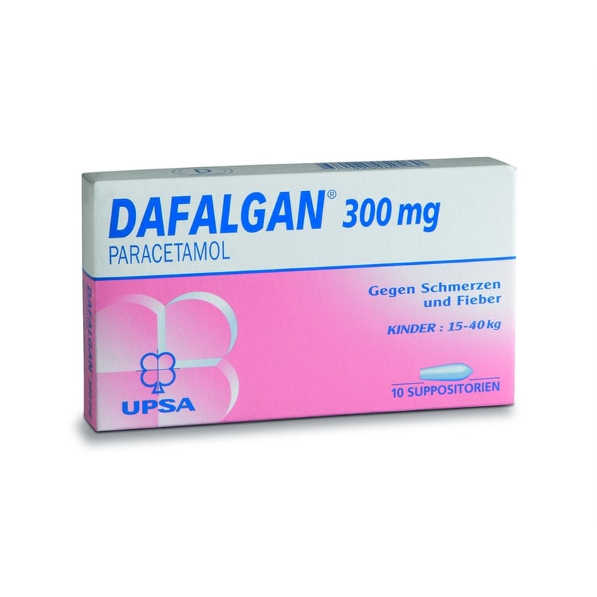 DAFALGAN supp 300 mg 10 pce