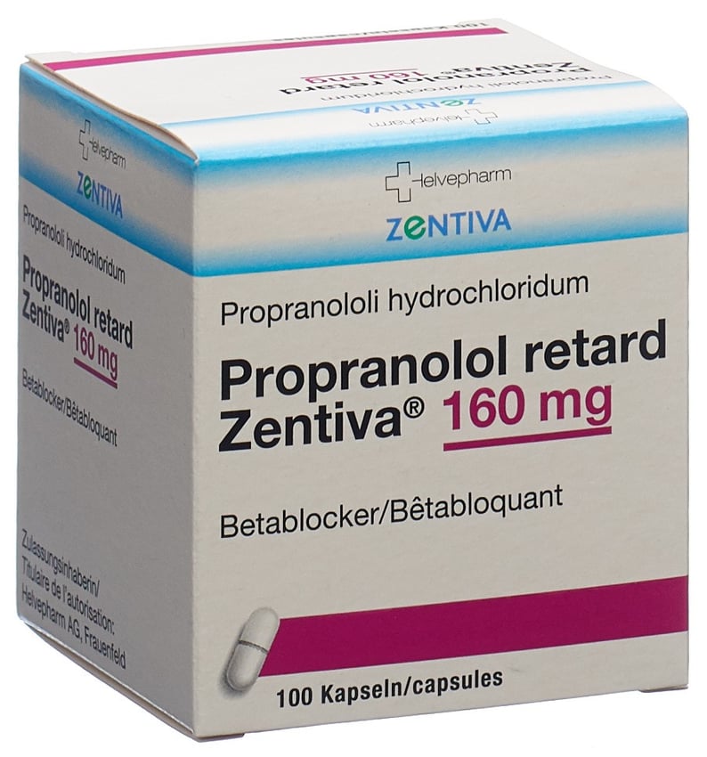 PROPRANOLOL retard Zentiva caps ret 160 mg 30 pce