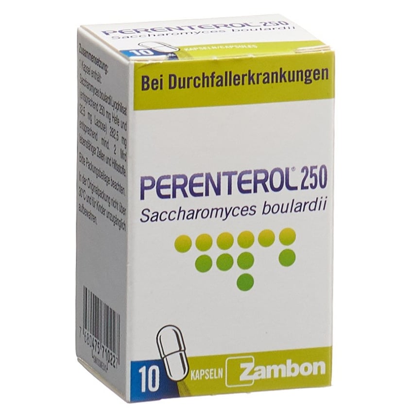 PERENTEROL caps 250 mg 10 pce