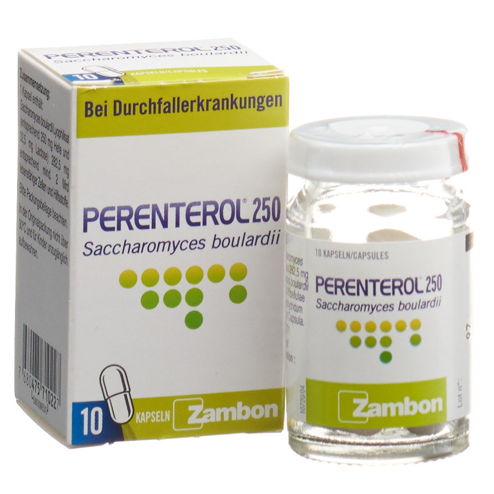 PERENTEROL caps 250 mg 10 pce