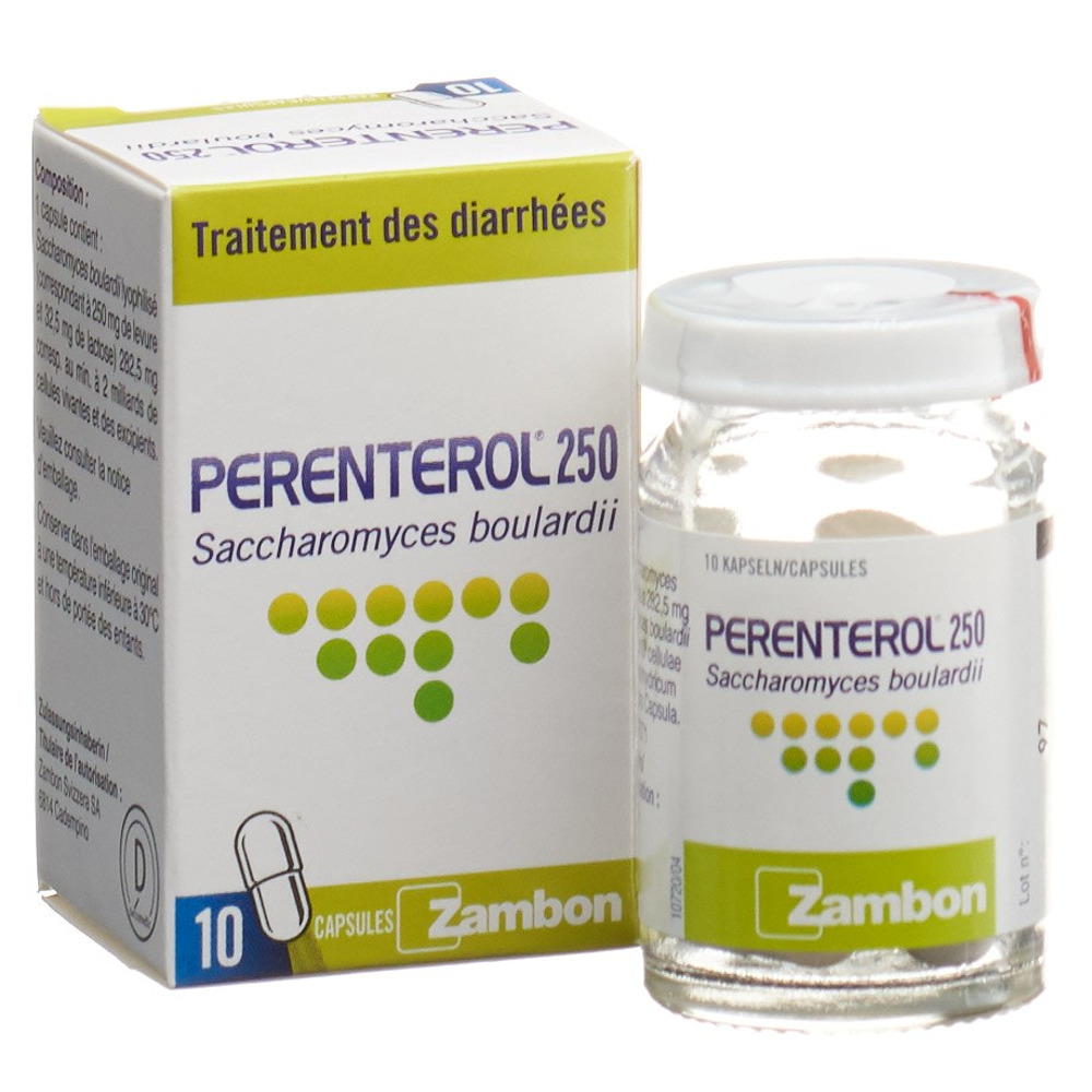 PERENTEROL caps 250 mg 10 pce
