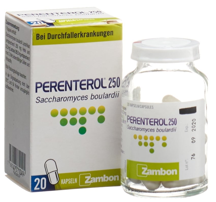 PERENTEROL caps 250 mg 20 pce