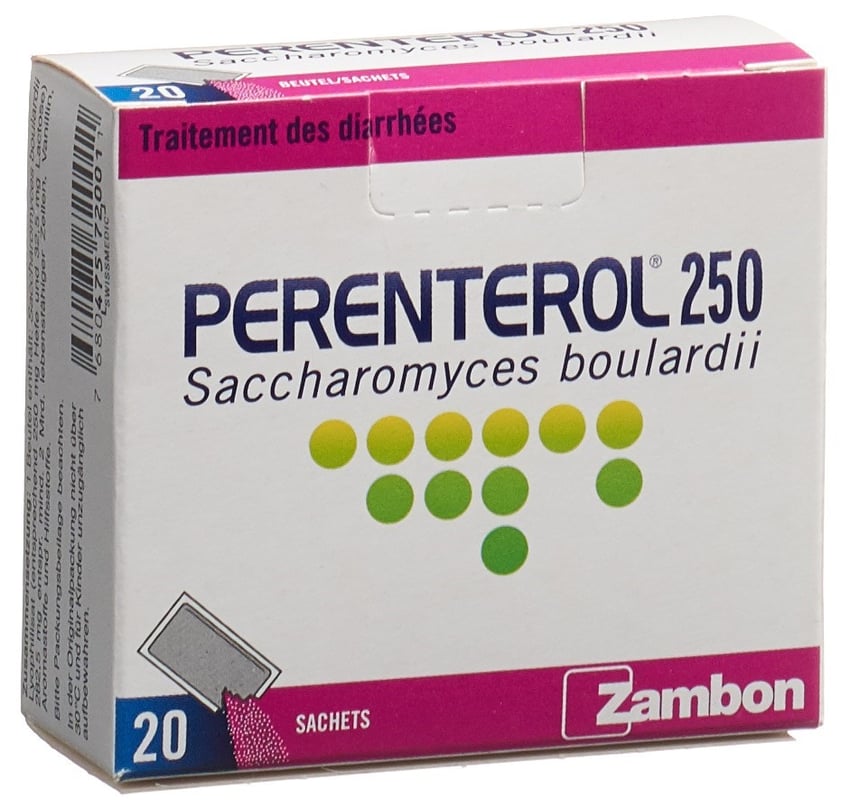 PERENTEROL pdr 250 mg sach 20 pce