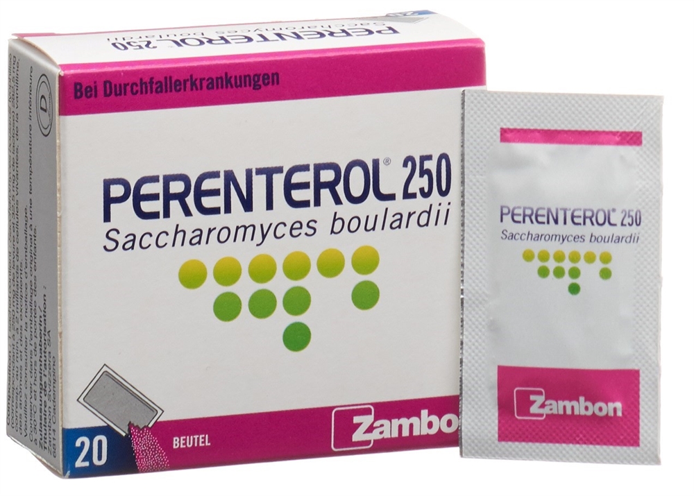 PERENTEROL pdr 250 mg sach 20 pce