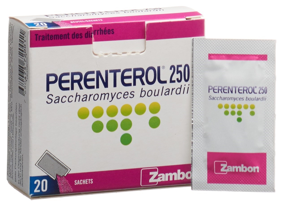 PERENTEROL pdr 250 mg sach 20 pce