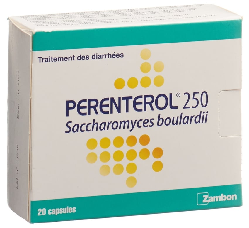PERENTEROL pdr 250 mg 10 sach 20 pce