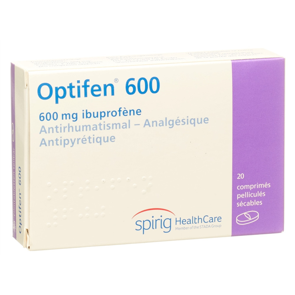 OPTIFEN cpr pell 600 mg 20 pce