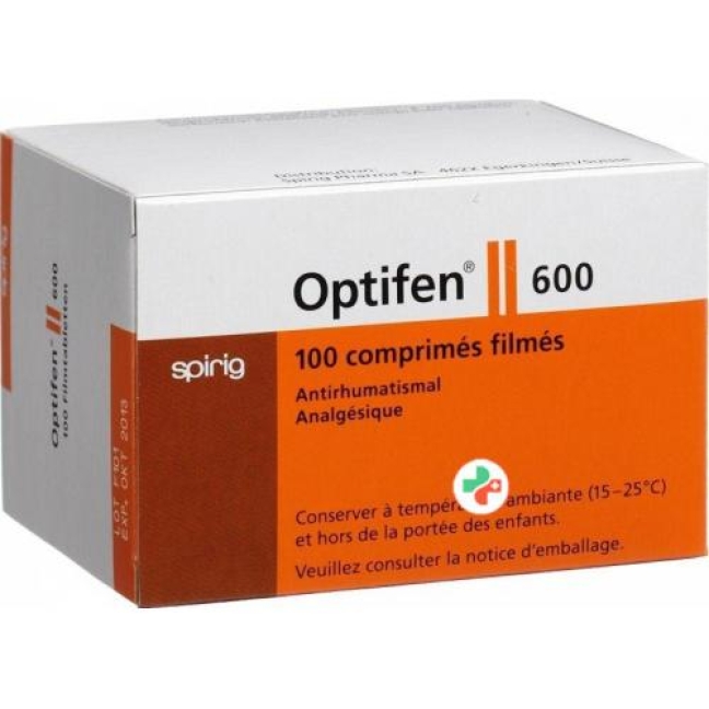 OPTIFEN cpr pell 600 mg 100 pce