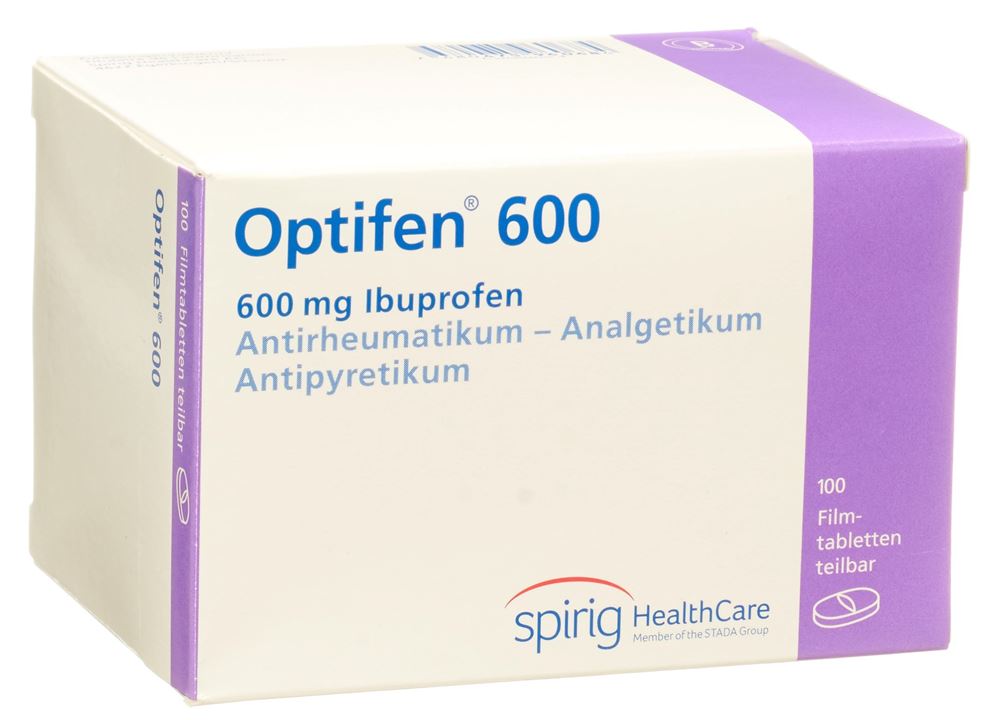 OPTIFEN cpr pell 600 mg 100 pce
