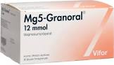 Mg5 Granoral, gran 12 mmol cassis , sach 10 pce