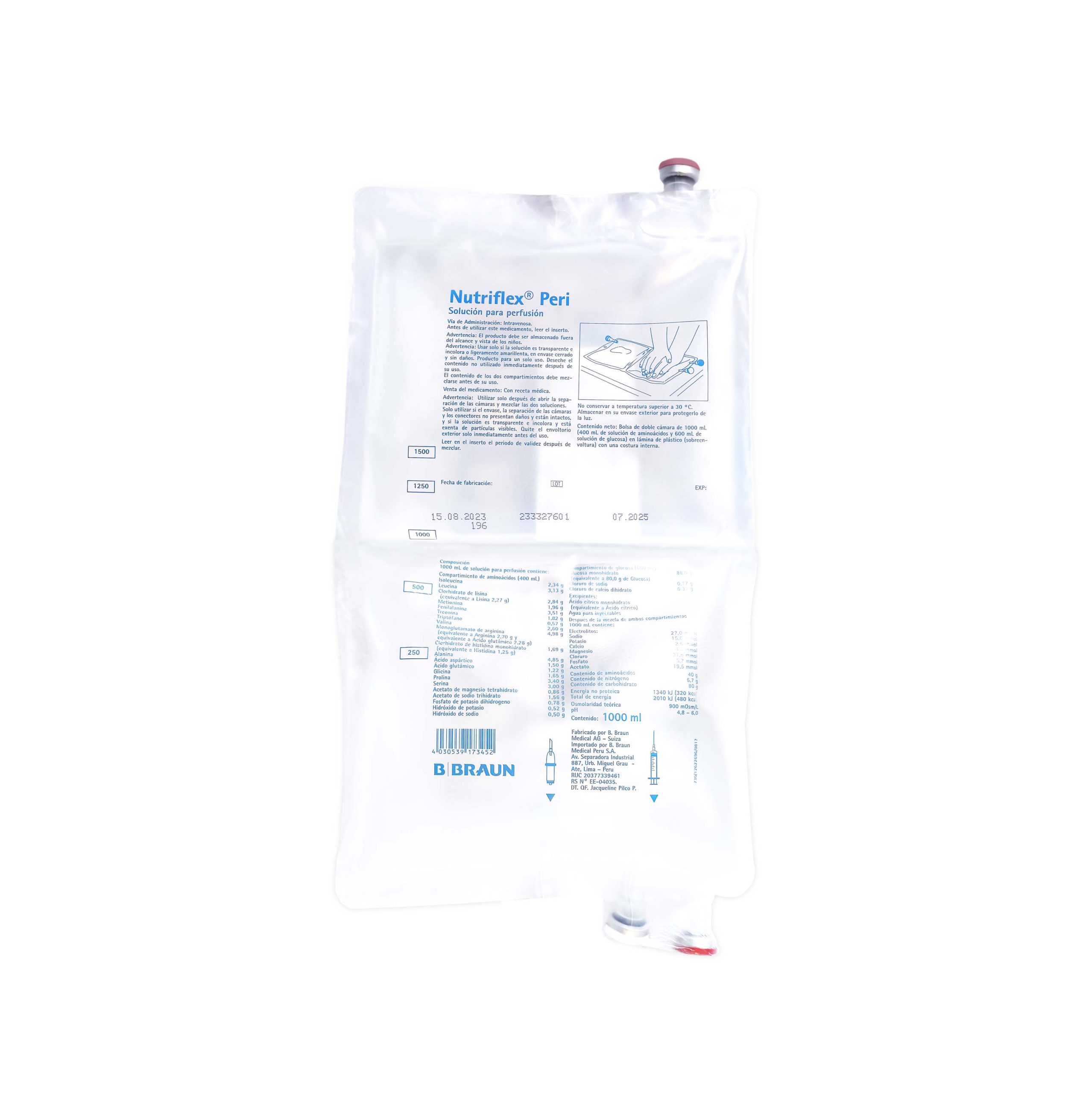 NUTRIFLEX peri sol perf 5 twin flex 1000 ml