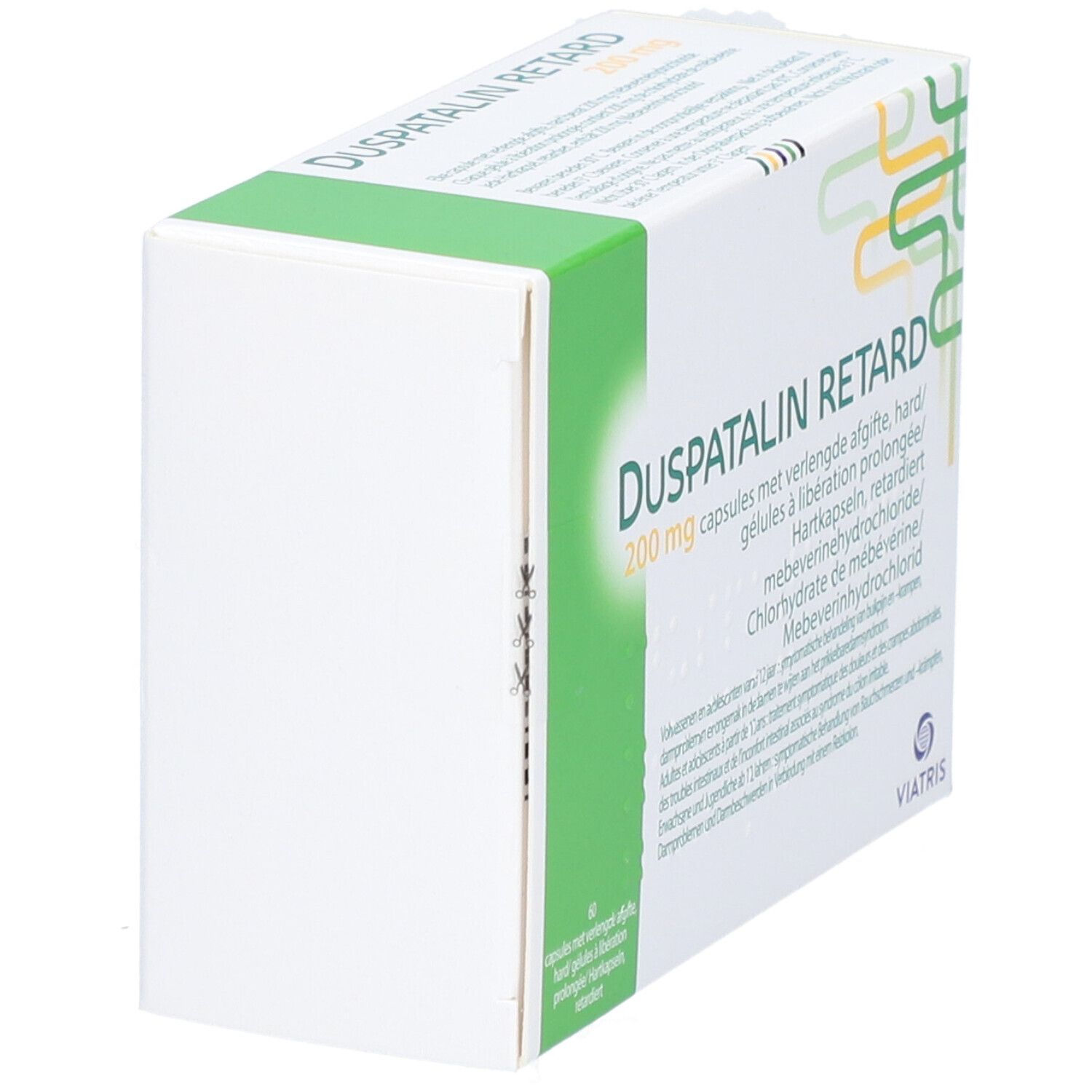 DUSPATALIN retard caps ret 200 mg 60 pce