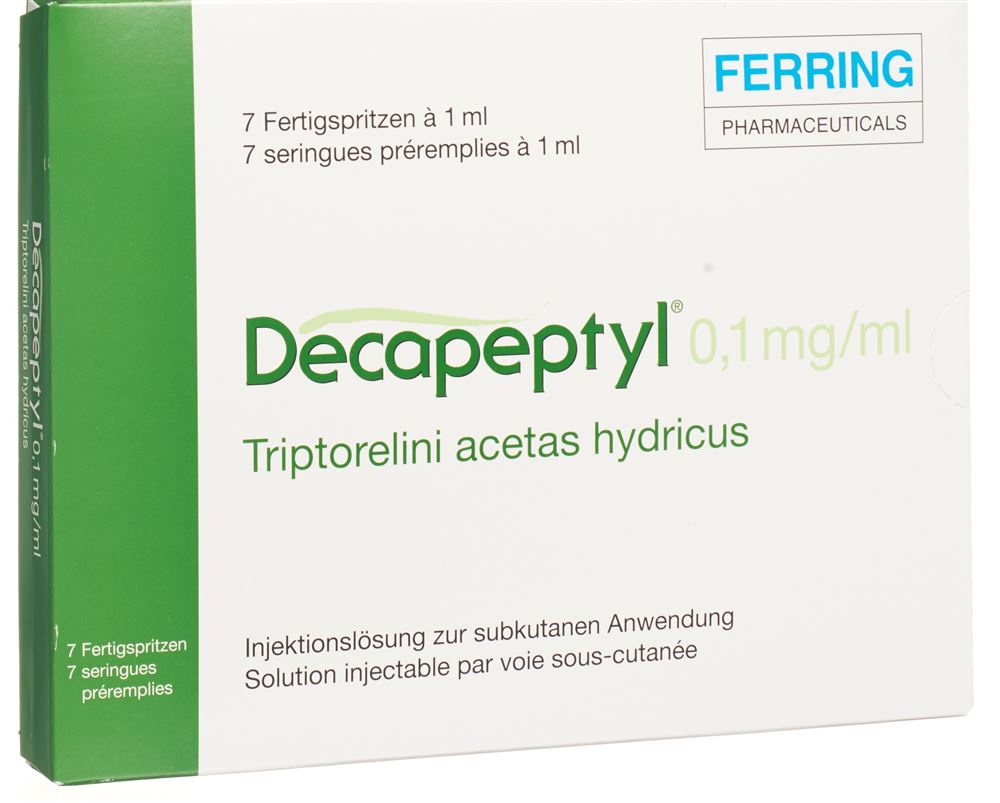 Decapeptyl 0,1 mg, Injektionslösung in einer Fertigspritze