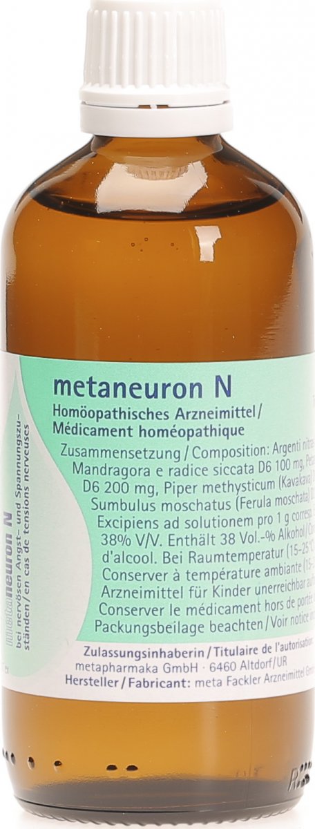 METANEURON N gouttes 100 ml