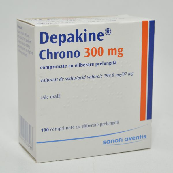 DEPAKINE Chrono cpr ret 300 mg sécables 100 pce