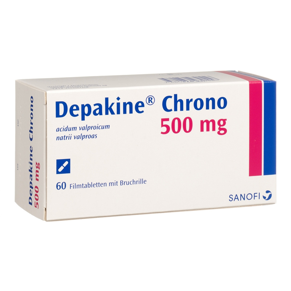 DEPAKINE Chrono cpr ret 500 mg sécables 60 pce