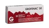 GROFENAC cpr pell 50 mg 20 pce