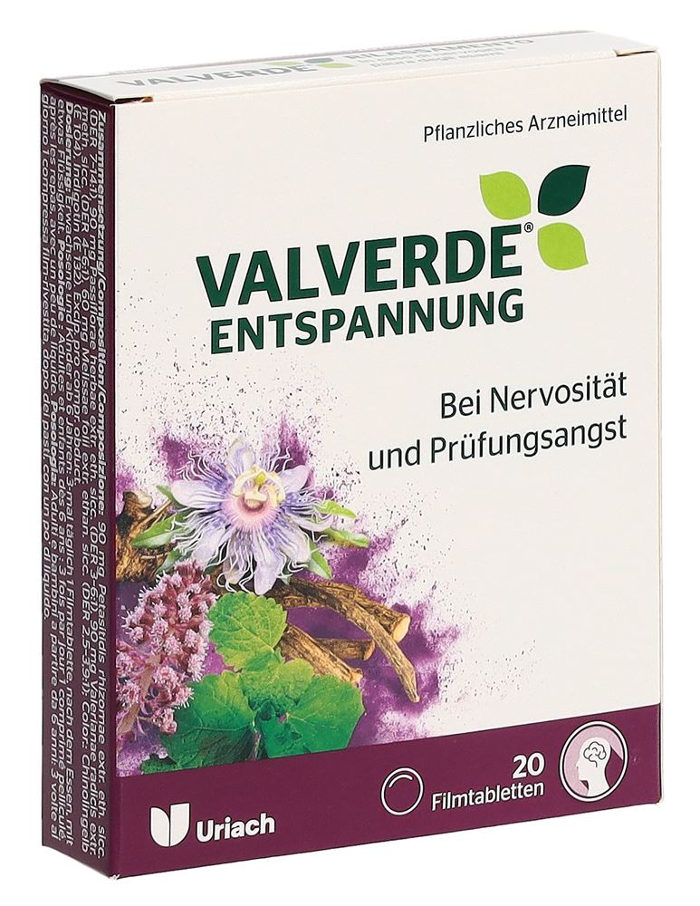 Valverde Entspannung, Filmtabletten