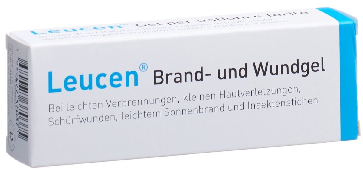 Leucen Brand- und Wundgel, Gel