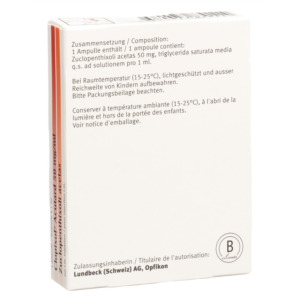 Clopixol Acutard, Injektionslösung