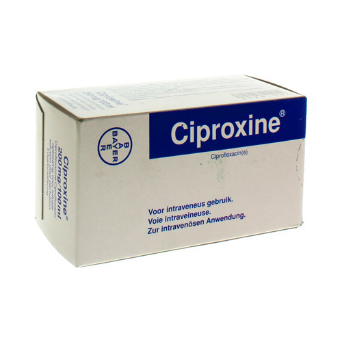 CIPROXINE sol perf 0.4 g fl 200 ml