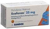 ECOFENAC cpr pell 25 mg 100 pce