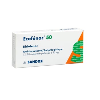 ECOFENAC cpr pell 50 mg 20 pce