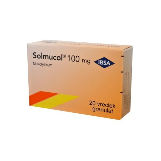 SOLMUCOL gran 100 mg s sucre 20 sach 1.5 g
